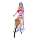 Barbie Bicicleta Con Muñeca