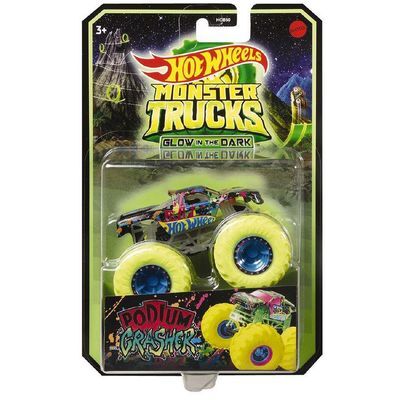 Hot Wheels Monster Truck 1:64 Glow In Dark