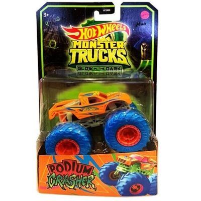 Hot Wheels Monster Truck 1:64 Glow In Dark