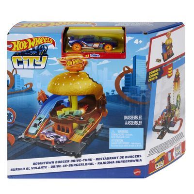 Hot Wheels City Tienda De Hamburguesas