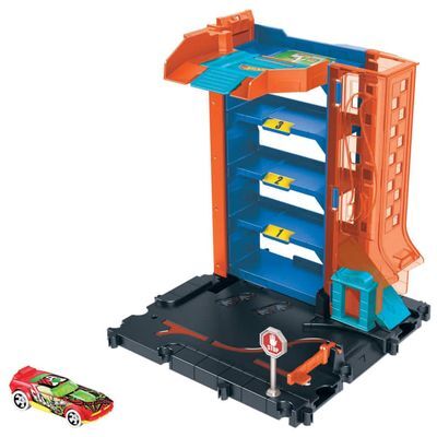 Hot Wheels City Garage Doble Altura