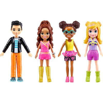 Polly Pocket Set 4 Figura y modas