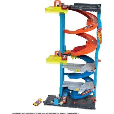 Hot Wheels Torre Carreras Doble Altura