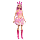 Barbie Unicornio Pelo Rosado