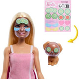 Barbie - Set De Mascaras Faciales Con Accesorios