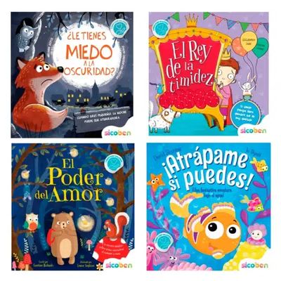 Libro Infantil de Desarrollo Emocional y Valores Surtido