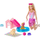Barbie - Fiesta en Piscina con Perrito
