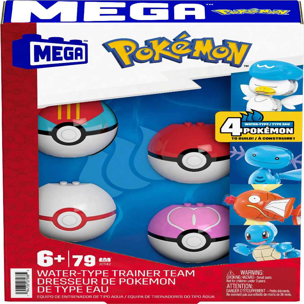Pokemon - Mega Equipo De Agua Traning