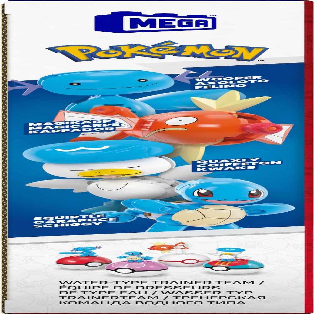 Pokemon - Mega Equipo De Agua Traning