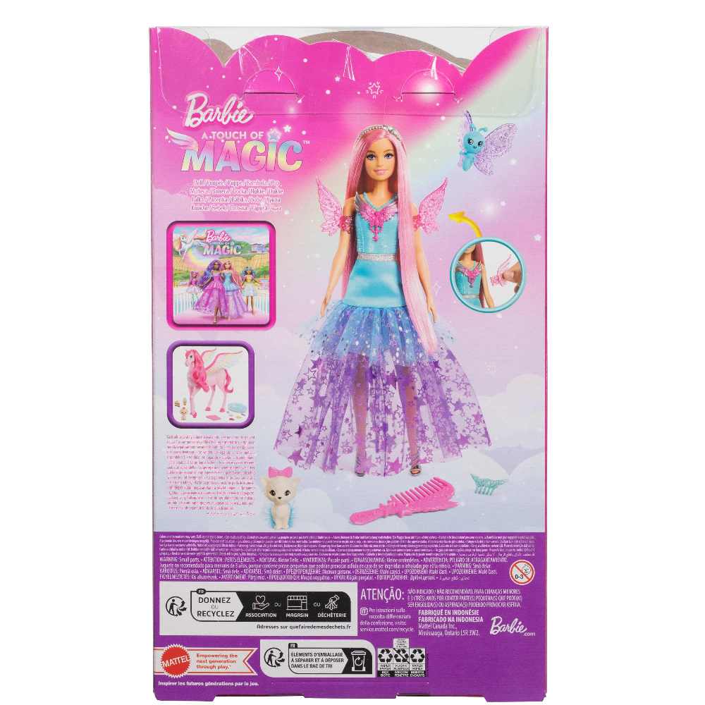 Barbie Malibu con 2 Mascotas Fantasia
