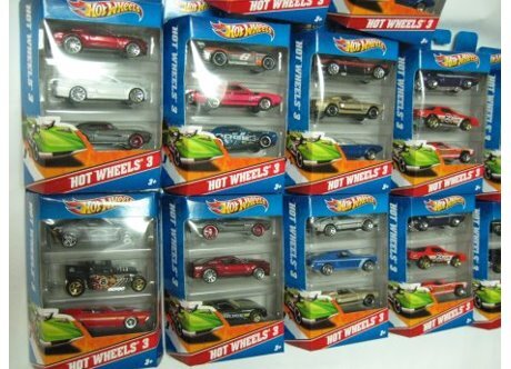 Hot Wheels - Paquete de 3