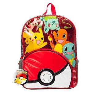 Mochila Pokemon 16 Pulgadas