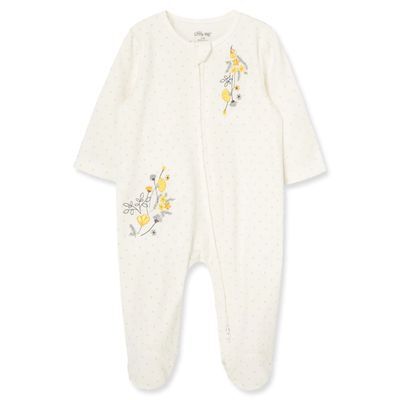 Pijama Niñas Primavera Crema 3m