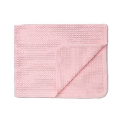 Mantas de Trenzas para Niñas Rosada