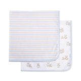 Set 2pc Mantas Osos Azul
