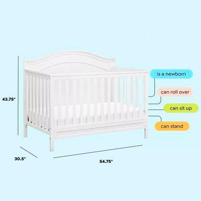 Cuna Charlie 4 en 1 Convertible