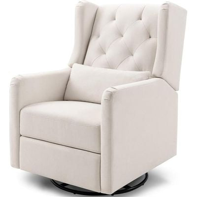 Sillón DaVinci Reclinable Everly Color Crema