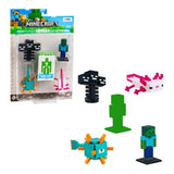 Minecraft 3d Toppeez 5 Pack Blister