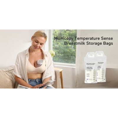 Momcozy-Bolsa Leche Desechables 180ml 120pc