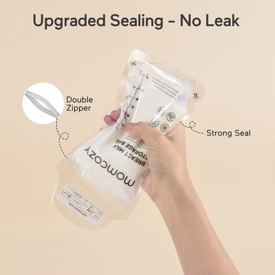 Momcozy-Bolsa Leche Desechables 180ml 120pc