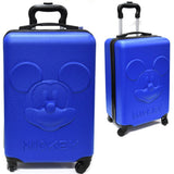 Maleta Moldeada con Exterior Duro y 4 Ruedas 18" Mickey Mous