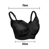 Brasier Lactar y Extracción Talla Xl Negro