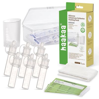 Set de Colector De Calostro Pre-Esterilizad 6pc