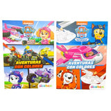 Libro para Colorear Paw Patrol – Aventuras con Colores Surti