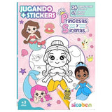 Libro de Actividades Jugando + Stickers Surtido