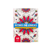 Libro para Colorear Ritmo de Líneas Surtido