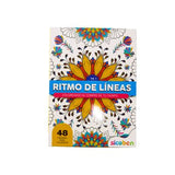 Libro para Colorear Ritmo de Líneas Surtido