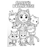 Súper Libro de Actividades y Colorear – Gabby's Dollhouse