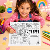 Súper Libro de Actividades y Colorear – Gabby's Dollhouse