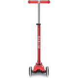 Patineta Maxi Micro Plegable LED Roja