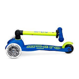 Patineta Mini Micro Plegable LED Amarillo