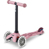 Patineta Mini Micro Deluxe Rock LED Rosa