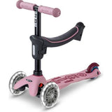 Patineta Mini Micro Deluxe Rock LED Rosa