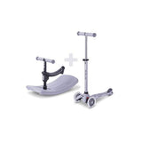 Patineta Mini Micro Deluxe Rock LED Morada