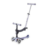 Patineta Mini Micro Deluxe Rock LED Morada