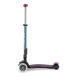Patineta Maxi Micro Plegable LED Neochrome Morada