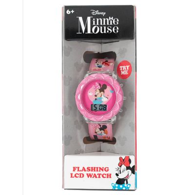 Reloj Minnie Lcd C/Bisel