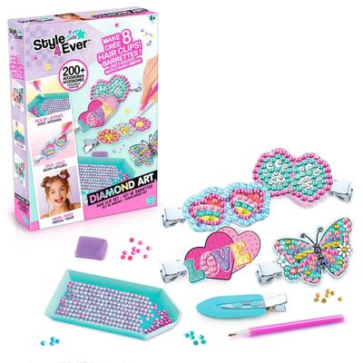 Canaltoy Diamond Art Hair Clip Set
