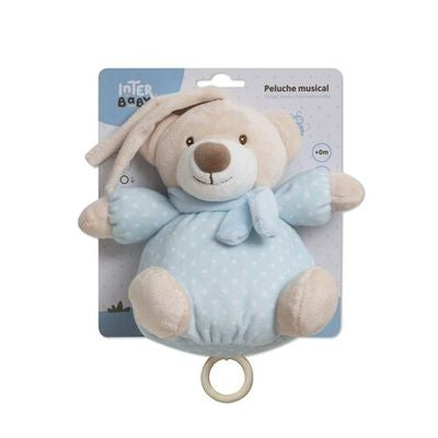 Peluche Musical Osito Azul