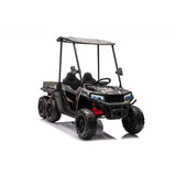 Carro Montable Utv 6 Ruedas 12v Negro