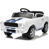 Carro Montable Shelby 12v Blanco