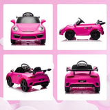 Carro Montable Porsche Ruf 12v Rosado