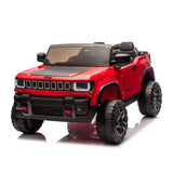 Carro Montable Jeep Recon Quad24v Rojo