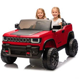 Carro Montable Jeep Recon Quad24v Rojo