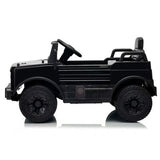 Carro Montable Mercedes Unimog12v Negro
