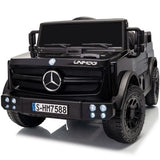Carro Montable Mercedes Unimog12v Negro